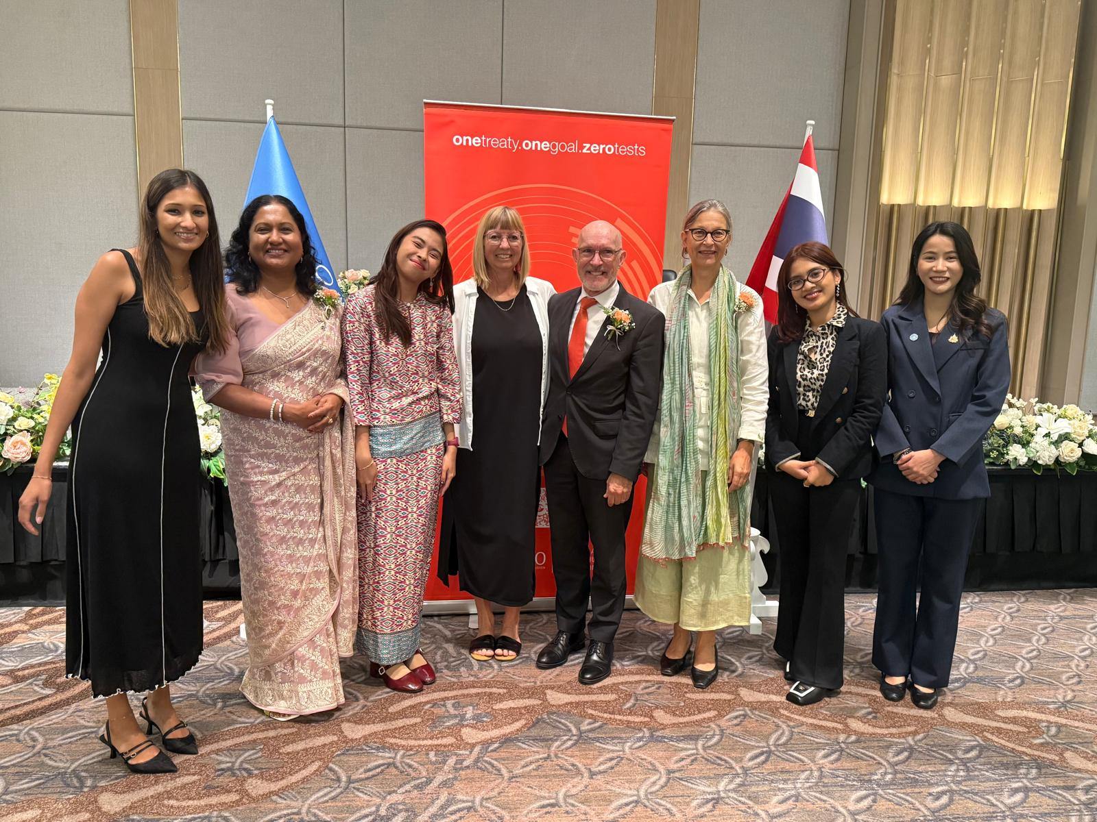 Ambassador of Sri Lanka & Permanent Representative to the Kingdom of Thailand participates in CTBT@30 Youth Outreach Event in Bangkok