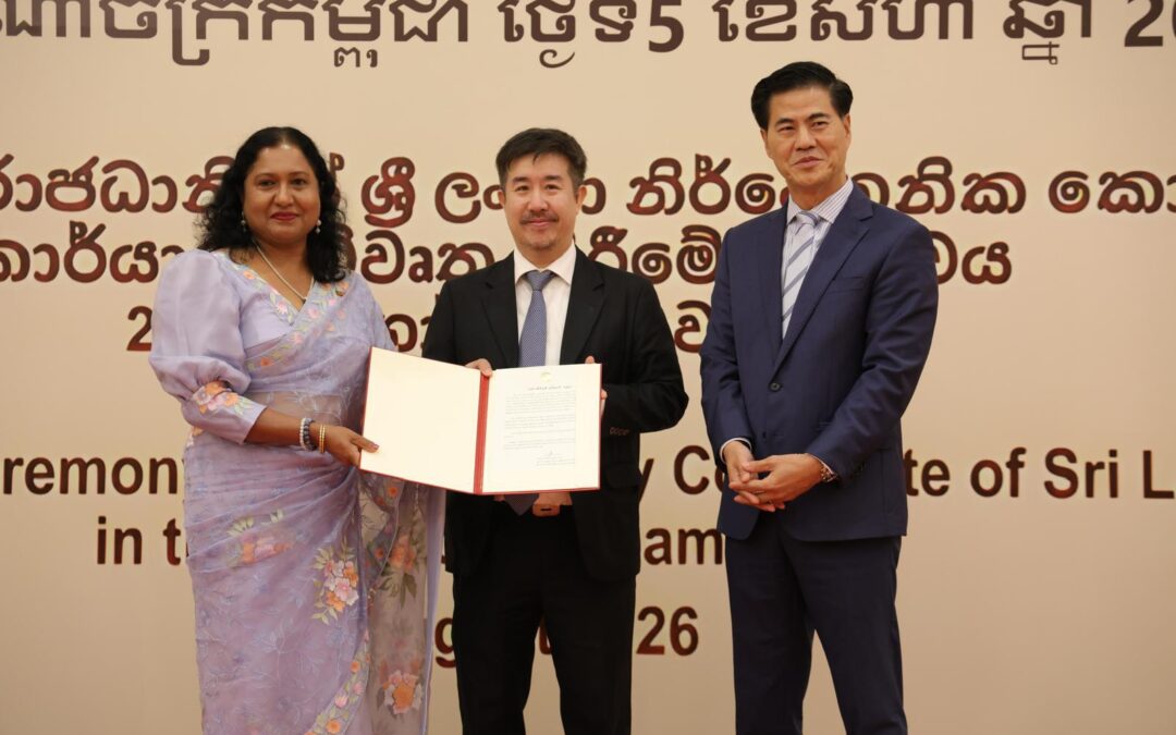 Sri Lanka Inaugurates its First Honorary Consulate in Cambodia, Marking a New Chapter in Bilateral Relations