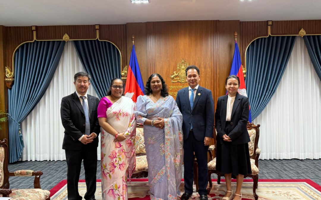 Sri Lanka and Cambodia Deepen Bilateral Cooperation, Strengthen Consular Coordination and Engagement with Sri Lankan Community