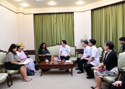 Sri Lankan Ambassador Meets Thai Minister of Public Health