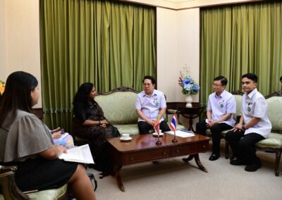 Sri Lankan Ambassador Meets Thai Minister of Public Health